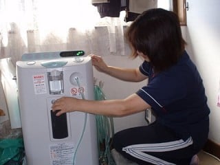酸素濃縮装置の管理